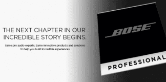 Bose Professional intensifica y potenciara sus esfuerzos focalizándose en el mercado audiovisual profesional
