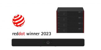 Biamp premiado en los red dot 2023