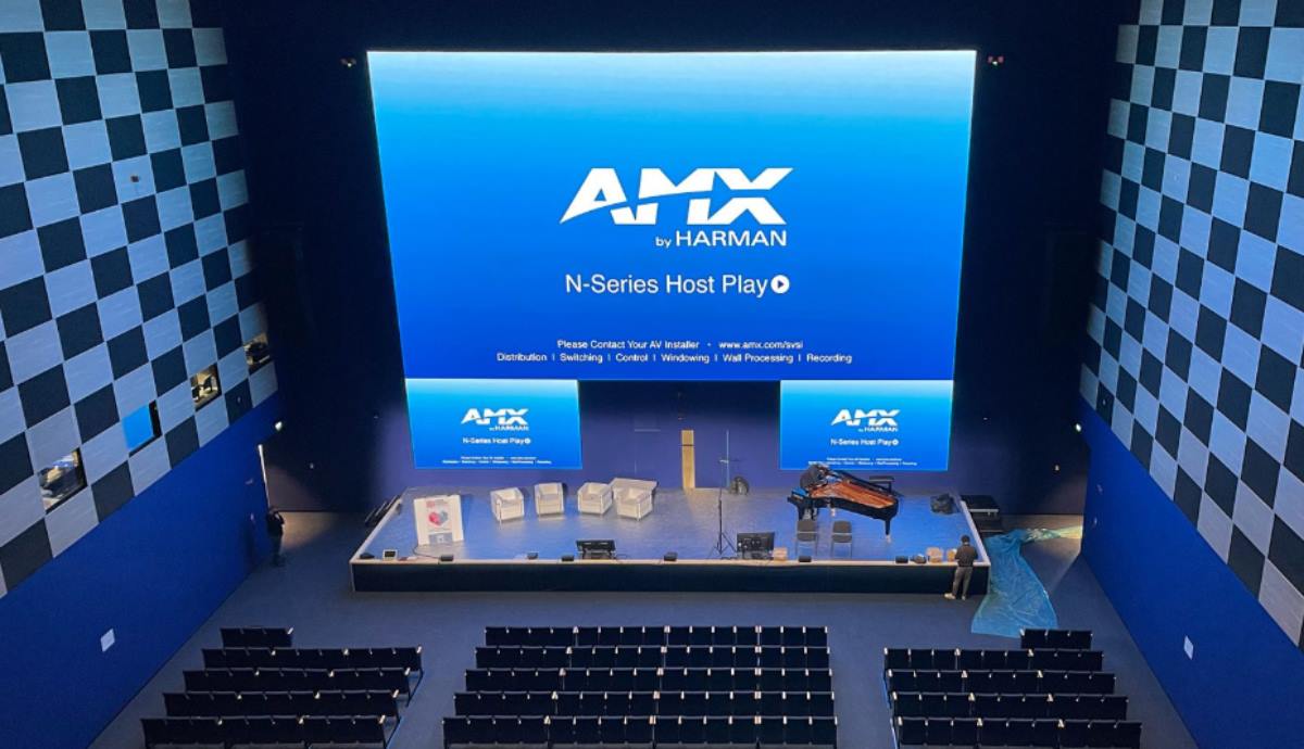 El sistema audiovisual sobre IP de AMX la solución para El Palacio de Congresos de Padua