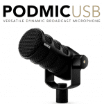 Aquí tienes el Micrófono PodMic USB de RØDE para podcasting, streaming y creación de contenidos.