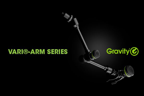 Serie VARI®-ARM de Gravity el brazo articulado que permite la colocación segura y flexible de distintos equipos