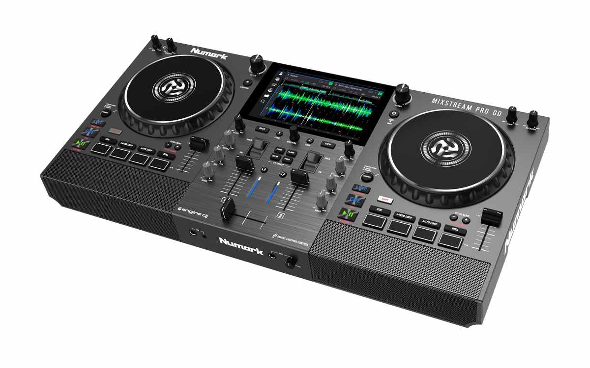 Mixstream Pro Go de Numark un nuevo e innovador controlador DJ, primero y único controlador inalámbrico para DJs