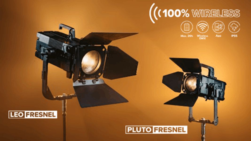Fresnels LED Pluto y Leo de Astera nueva gama de iluminación LED Wireless