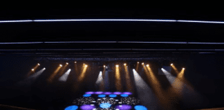 27 polipastos eléctricos de cadena STAGEMAKER de Verlinde instalados en el sistema de iluminación del famoso teatro Keistuoliai de Lituania
