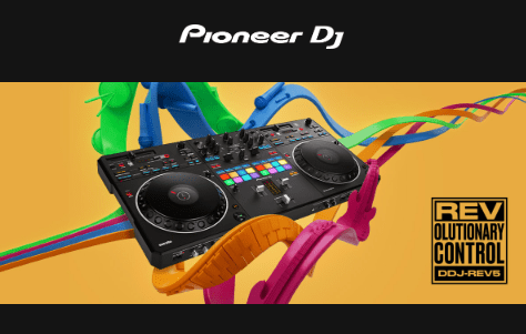 Controlador Pioneer DDJ-REV5 para los DJ de scratch