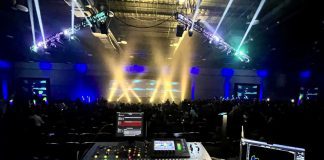 120 paneles LED de Alfalite vendidos a White Tie Productions, productora de eventos en directo de EE.UU