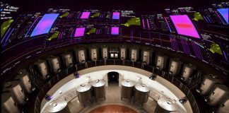 Las soluciones de proyección RGB de Christie en Palmaz Vineyards, el color es muy importante