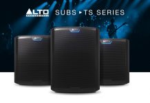Alto Professional proporciona sonido con una base sólida con sus nuevos subgraves de alta potencia Serie TS