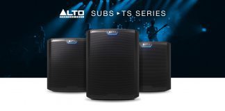 Alto Professional proporciona sonido con una base sólida con sus nuevos subgraves de alta potencia Serie TS
