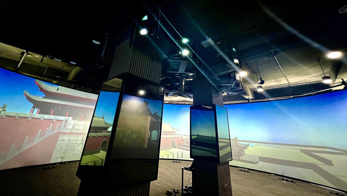 La Serie GS de Christie con sus proyectores láser 1DLP® en un innovador laboratorio de realidad virtual inmersiva 