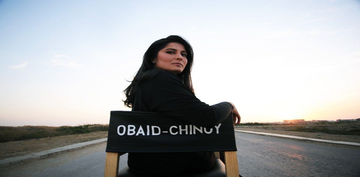 Sharmeen Obaid-Chinoy en el discurso inaugural de ISE 2024