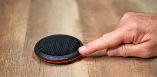 Descubre el nuevo ES964, un excelente micrófono de superficie de Audio-Technica para conferencias