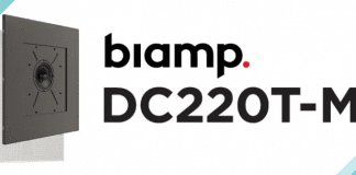 Ya disponible el nuevo Altavoz de Techo Biamp DC220T-M