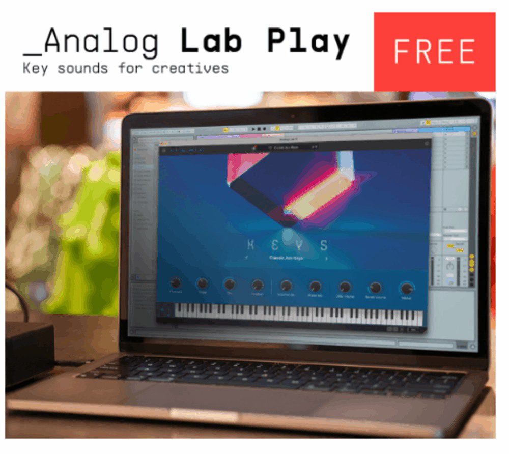 Analog Lab Play versión gratuita de Arturia