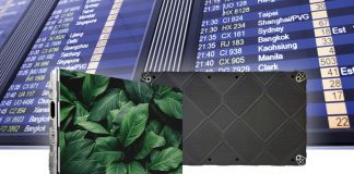 paneles LED de gran formato para interiores