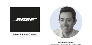 Adam Shulman director de Gestión de Producto de Bose Professional