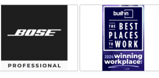 ¿Sabes por qué Bose Professional es una de las mejores empresas para trabajar en 2024?