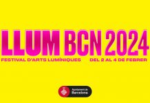 festival de artes lumínicas Llum BCN 2024