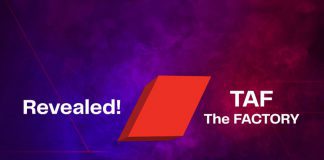 nuevo logotipo e imagen de TAF Truss Aluminium Factory