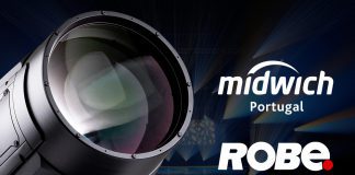 Midwich Portugal distribuidor de Robe Lighting