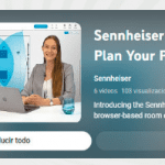 el mejor planificador de salas de reuniones, Sennheiser Room Planner