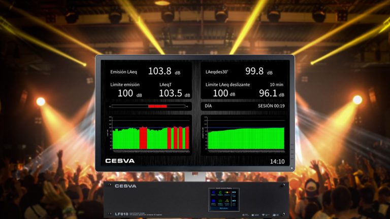 limitador acústico LF010 de CESVA