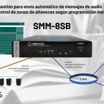 SMM-8SB de OPTIMUS ¿necesitas del mejor sistema de gestión para envío automático de mensajes de audio y control de zonas de altavoces? SMM-8SB de OPTIMUS