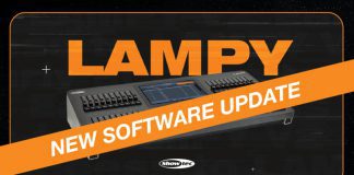 Showtec LAMPY V2, aquí tienes la actualización gratuita del firmware v2.1.0 para la consola LAMPY DMX