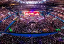 El concierto de Telefónica 100 Live con altavoces line array PANTHER de Meyer Sound El concierto de Telefónica 100 Live con los altavoces line array PANTHER de Meyer Sound