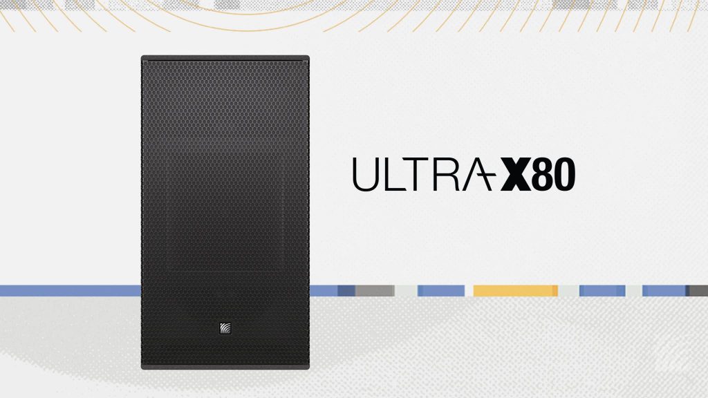 Nuevo altavoz ULTRA-X80 de Meyer Sound, el Altavoz de fuente puntual para eventos e instalaciones