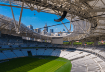 La mejor tecnología de los equipos de sonido ArenaMatch Bose Professional para los estadios de futbol