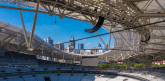 La mejor tecnología de los equipos de sonido ArenaMatch Bose Professional para los estadios de futbol
