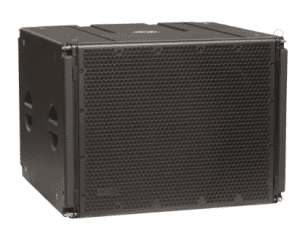 subwoofers compatibles con la serie KF racks de amplificadores conectables en red