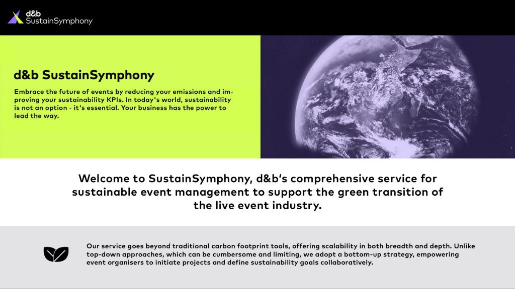 actualización de SustainSymphony la mejor plataforma de sostenibilidad para los organizadores de eventos