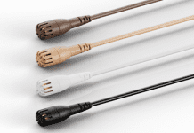 2061 Miniature micrófono lavalier omnidireccional para las producciones en estudios de transmisión teatros, eventos o lugares de culto