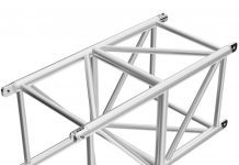 Trusses cuadrados de TAF: La solución ideal para eventos y estructuras escénicas trusses cuadrados GS500N de TAF para eventos y escenarios