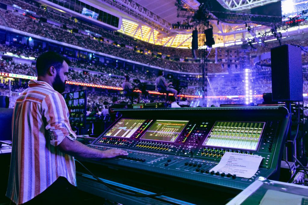 consolas DiGiCo en; La Velada del Año 4, consolas digico las mejores soluciones de audio para espectáculos