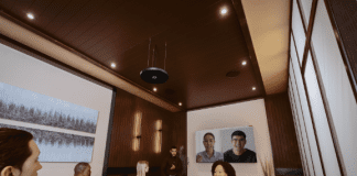 TeamConnect Ceiling Medium con Cisco