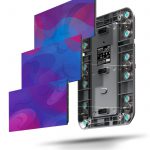 Lockheed Martin y MicroTiles LED de Christie con su sistema de visualización AMAZE