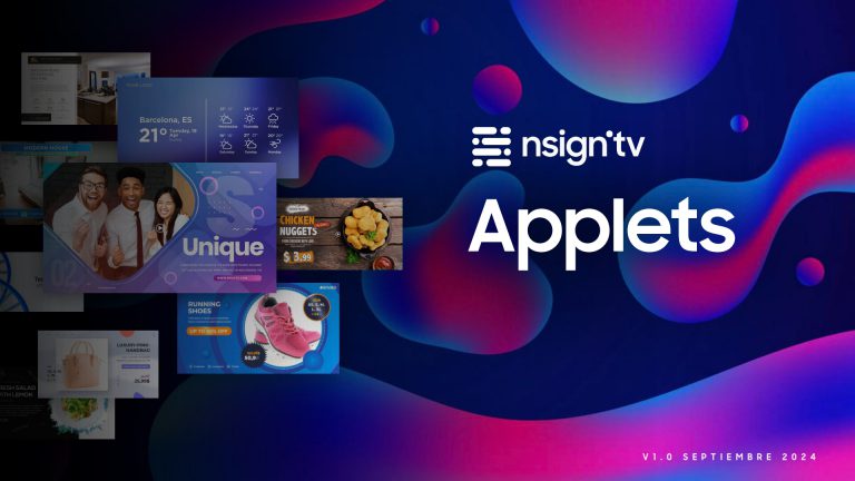 nsign.tv-Nsign People y las Applets soluciones-digital-signage-ise-2025