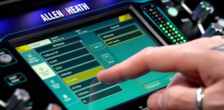 actualización del firmware V1.6 para la serie SQ de Allen & Heath