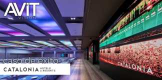 las mejores soluciones audiovisuales para hoteles de AVIT VISION, caso de éxito