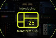¡transform.suite ’25 de Fourier Audio: Potencia de estudio en el escenario! transform-suite-25-de-fourier-audio-software complementario para transform.engine