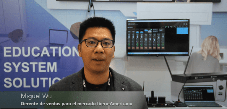 microfonos-inalambricos-para-conferencias-soluciones-av-ise-2025, Miguel Wu