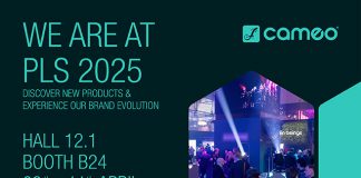 cameo-en-prolight-sound-2025-nueva-imagen-de-marca lo-mejor-en-iluminacion-profesional