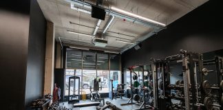 instalacion sistema de audio de Optimal Audio el mejor para gimnasios centros deportivos