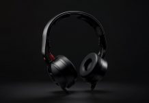 Auriculares RØDE NTH-50 en color negro con diseño cerrado supraaural, presentados sobre fondo oscuro, ideales para DJs y profesionales del audio.