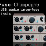 MiniFuse Champagne, la nueva edición limitada de una de las interfaces de audio USB más aclamadas del mercado.