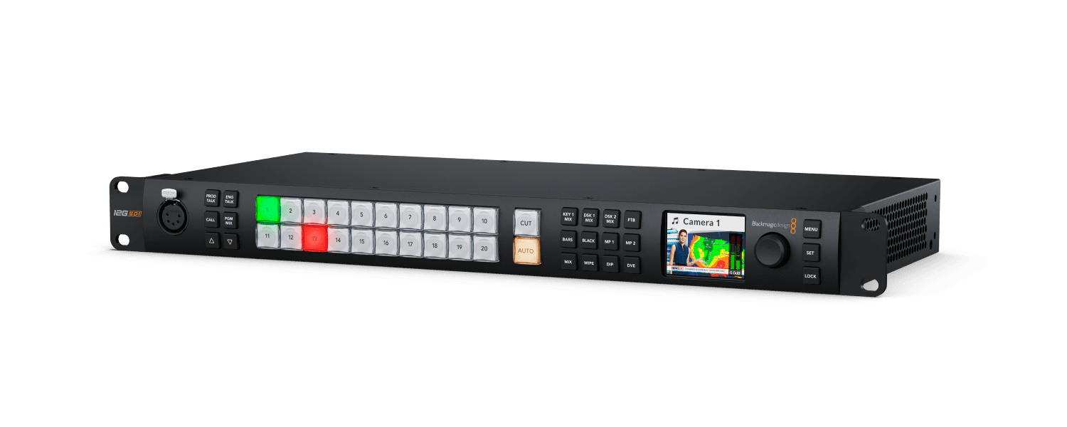 El mezclador ATEM 2 M/E Constellation 4K es una de las soluciones Blackmagic más completas para gestionar múltiples señales en transmisiones en directo.