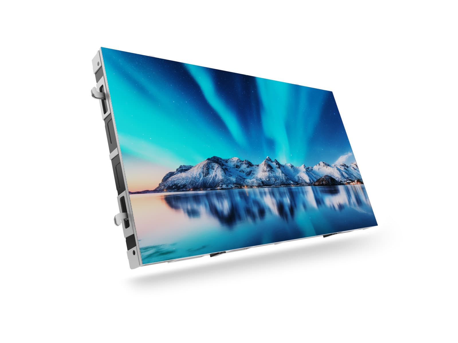 Videowall LED Christie Core Series III con resolución 4K exhibido en InfoComm 2025, destacando su eficiencia energética y diseño modular.